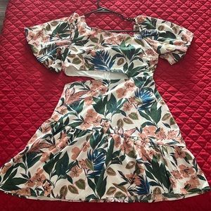 Summer cut out dress